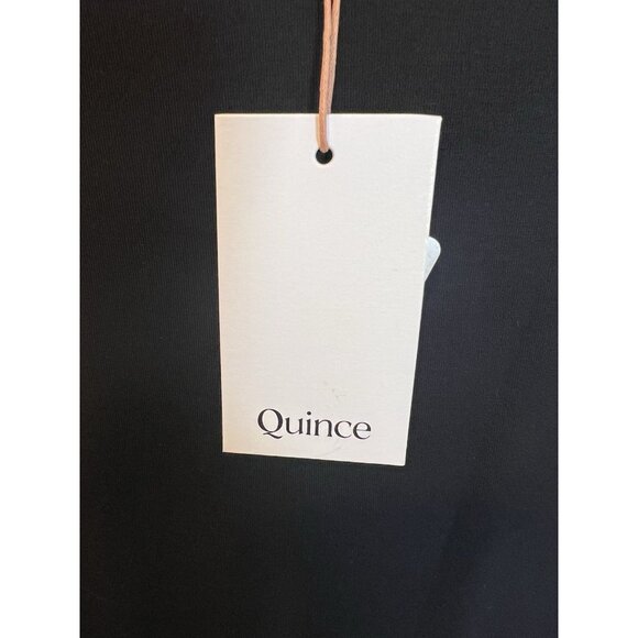 Quince Tencel Jersey Maternity Maxi Black Dress Small Stretch Comfy Versatile - Picture 7 of 9